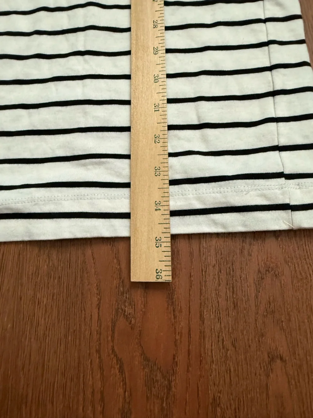 J. Crew Striped T-Shirt Dress XS White Black Cotton Mini Back Zip Flawed
